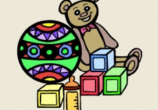 תרומת המשחק בקוביות להתפתחות הפעוט