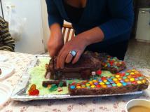 עוגת שוקולד של פעם