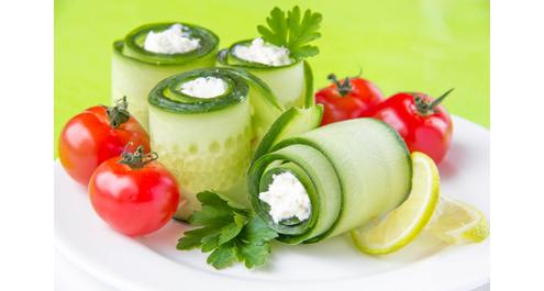 גלילי מלפפונים לילדים