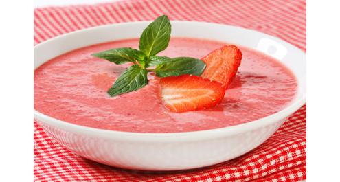 מרק תותים מתוק