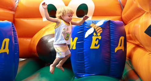 מתקנים מתנפחים באירועי ילדים