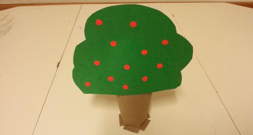 יצירת עץ נחמד לט"ו בשבט