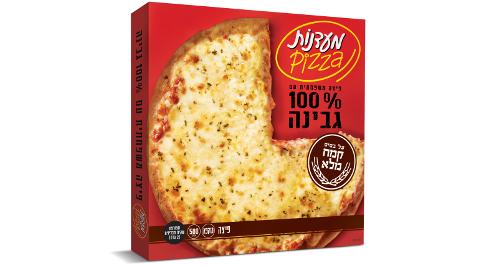 פיצה משפחתית עם קמח מלא