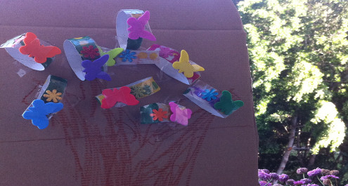 יצירת עץ מצמידי גליל נייר טואלט