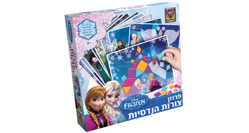 אנה ואלזה בצורות הנדסיות