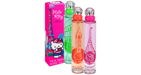 בושם לילדות "הלו קיטי" - בירות אירופה