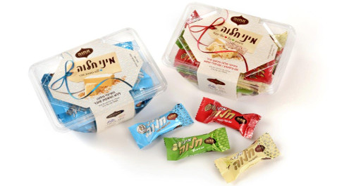 מארזי חטיפי מיני חלוה בטעמים