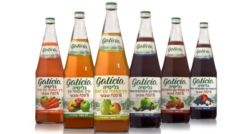 משקאות בריאות בבקבוקי זכוכית כשרים לפסח מבית "גליסיה"
