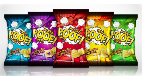 !POOF – חטיף ממולא באוויר מעולה!