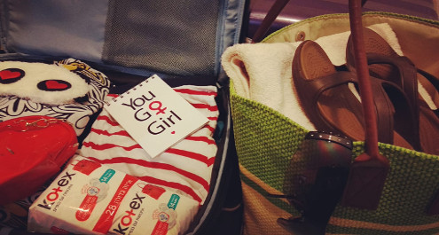 אל תשכחי לארוז את Kotex החדשה