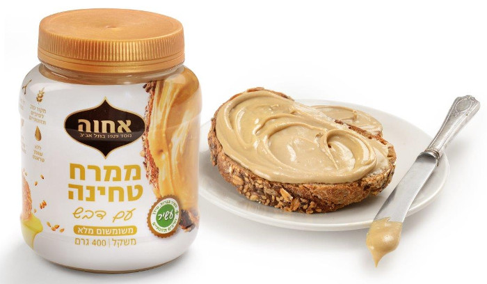 ממרח טחינה עם דבש