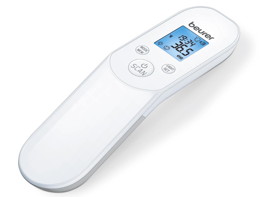 חדש: מדחום ללא מגע 3 ב-1!