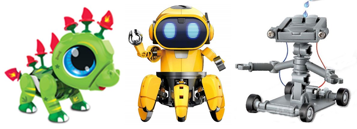 מתנה מגניבה במיוחד: 3 רובוטים שילדים אוהבים!