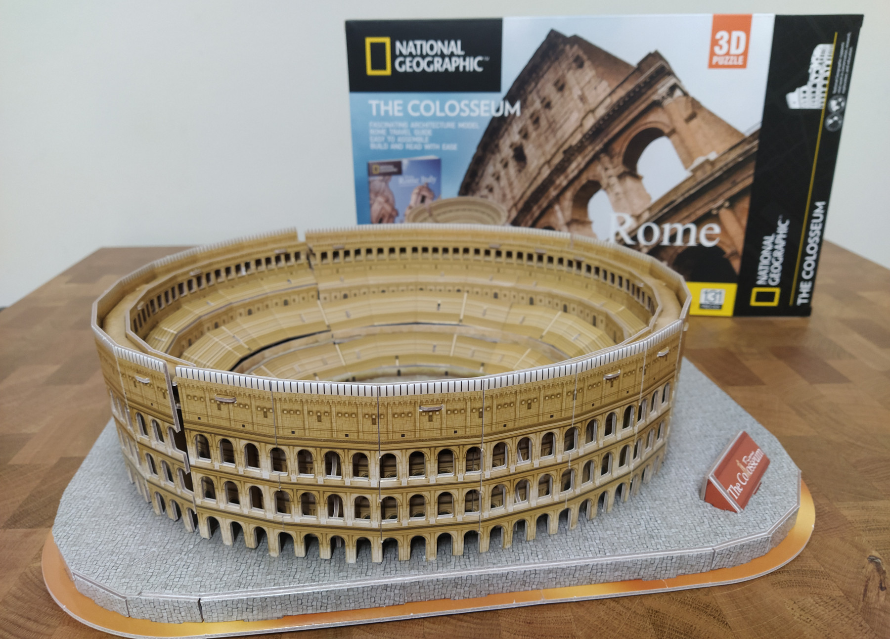 פאזלים תלת מימדיים חינוכיים מבית נשיונל גאוגרפיק