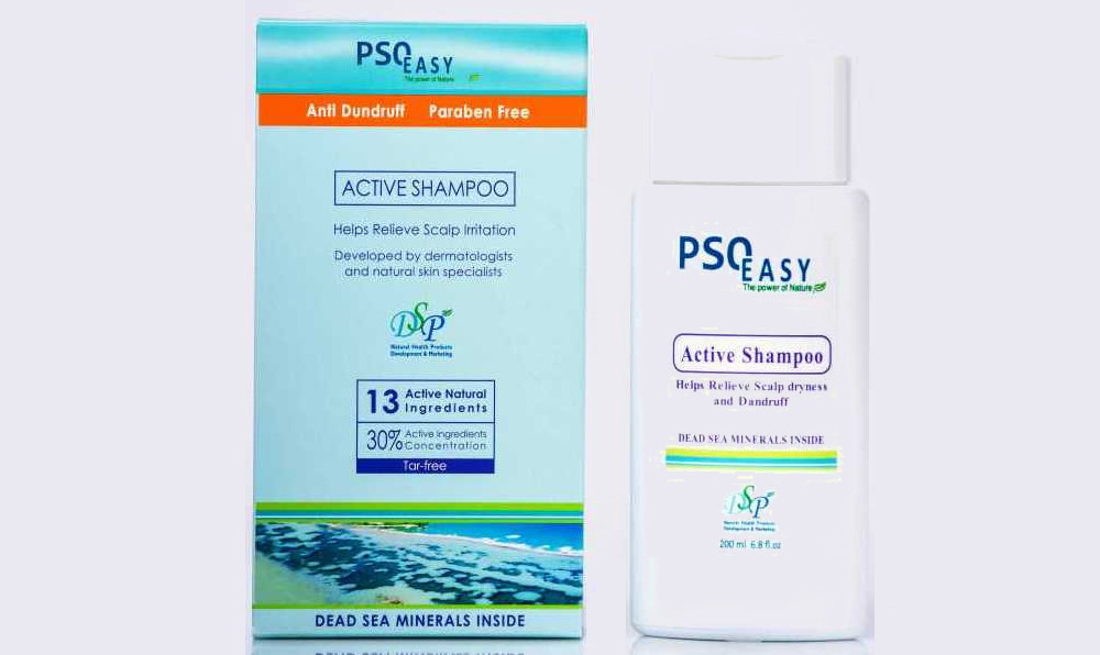 אקטיב שמפו למניעת קשקשת, הפחתת גירוי הקרקפת, טיפוח השיער ומניעת נשירה