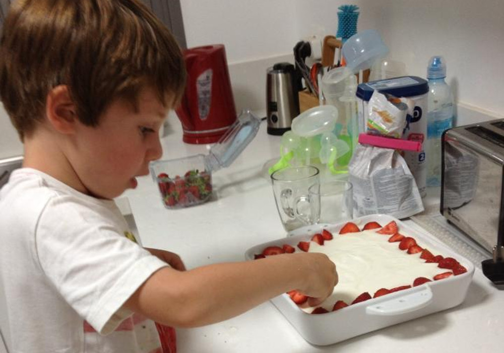 עוגת גבינה קלה להכנה